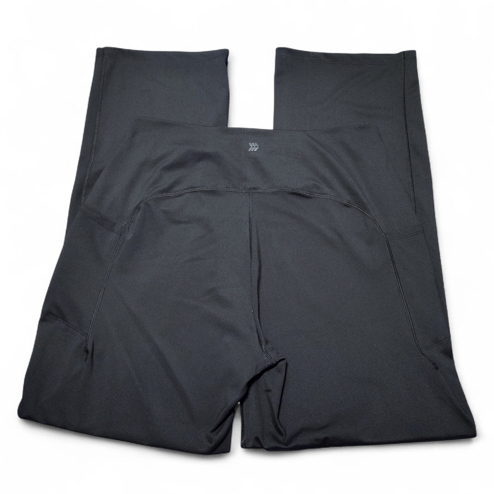 all in motion Black Straight-Leg High-Rise Women's Pants - Picture 5 of 9